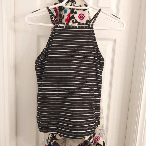 Striped Halter Top - Picture 1 of 4